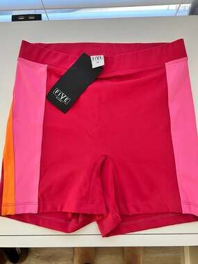 Five the Label Everyday 2" Biker Dance Shorts in Wildberry Pink